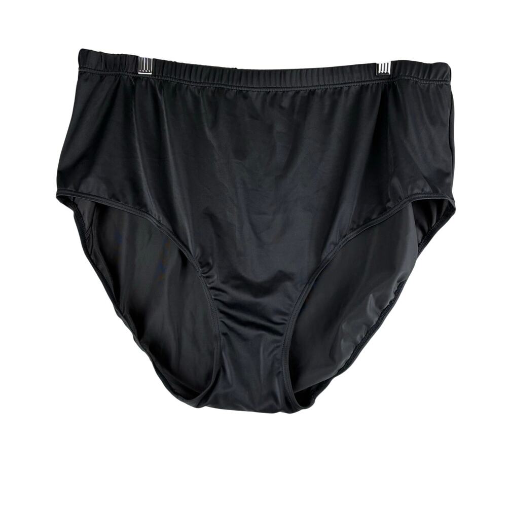 Swim 365 Black High Waist Bikini Bottom Women’s 24/3X NWT Pool Vacation Beach